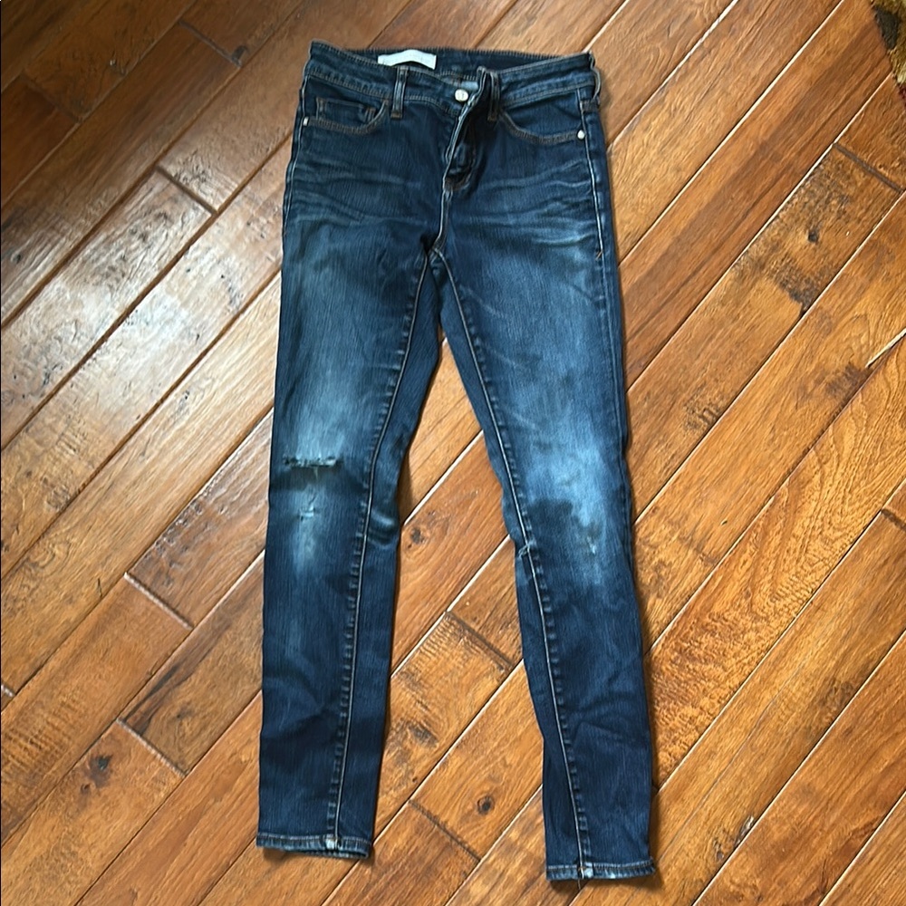 Pilcro High Rise Women Jeans - Dark Blue